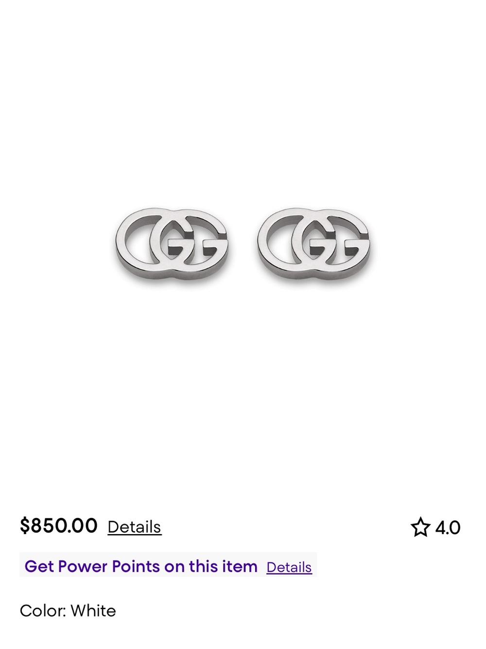 Gucci GG Stud Earring